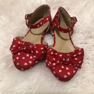 Janie & Jack Heart Flats